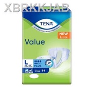 【NEW stock】●[SATU PACK] TENA VALUE ADULT DIAPERS L SIZE 8S