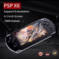 PSP X6/PSP X9-S Gamebox Handheld Game Boy 4.3/5.1 Inch Player With 1000+/3000+games Machine retro game console