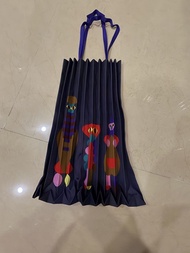 Issey Miyake ME Pleated Tote Bag with Graphic Print