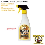 Howard Leather Cleaner 473ml  (Automotive, Furniture, Apparel)