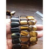 gelang batu kristal.bracelet batu tiger eyes
