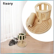 [fixory] Bunny Hay Manger, Wooden Hay Feeder, Grass Holder Hay Racks Hay Dispenser for Guinea Pig Ch