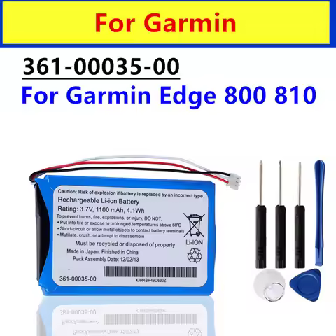 Original Replacement Battery For Garmin Edge 800 810 361-00035-00 361-00035-07 361-00035-03 Genuine 