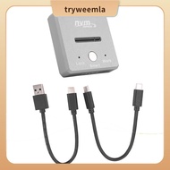 10Gbps M2  NVMe to USB 3.1 Docking SSD Adapter  NVMe Dual Protocol for 2230 2242 2280 22110 M2 SSD E