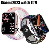 For FILIEKEU F57L Strap Smart Watch Silicone Rainbow Soft Women men lady Band