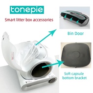 Tonepie Pet Smart Cat Litter Box Accessories Garbage Bag/Sand Baffle/Silicone Pad