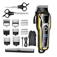 Professional Hair Clipper Kemei KM-1990 Rechargeable Trimmer Men Electric Cutter Hair Cutting Machin