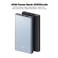 Eloop 45W Power Bank 30000mAh Powerbank PD/QC/PPS/FCP/ACP Samsung 5A Fast Charging Support Oppo/Tabl