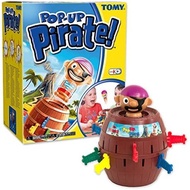 TOMY Pop Up Pirate Board Game - Family and Preschool Kids Games for Family Game Night - Winter Break