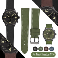 2024 For Tissot Hamilton Citizen Seiko Breitling IWC Nylon Leather Watch band Men Waterproof Canvas Watch Strap 21 20mm 22mm Bracelet
