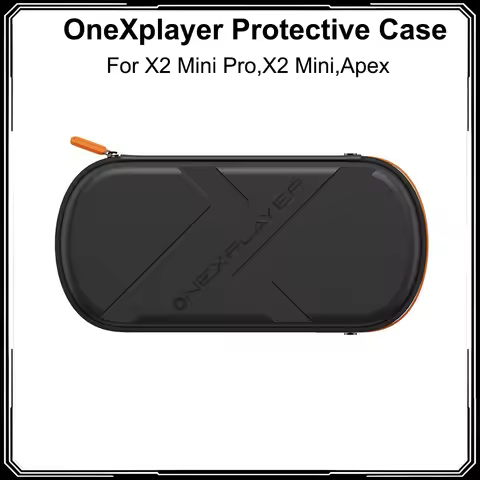 OneXplayer Game Accessories Protective Case Leather Zipper Style for OneXplayer X2 mini X2 mini Pro 