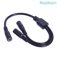 RR Durability DC5521 Y Splitter Extension Cable DC5 5x2 1mm Power Cord Wire for Home Security Camera