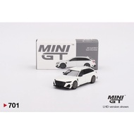 MINI GT MGT00701-R Audi ABT RS6-R Glacier White Metallic