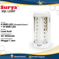 Surya SQL L2207 Lampu Emergency LED Super Terang Lithium - Senter Darurat SQL L2207 Frosted Light LE