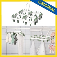 Laundry Clothes Pegs/ Hangers/ Hanging Rack/Clothes Rack Hanger Socks Drying Rack