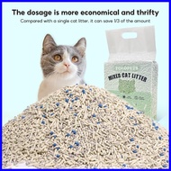 ◨ ✾ ✴ FOLOPETS 7L Mixed Cat Litter Tofu Cat Litter Bentonite Deodorant Highly Absorbent Cat Litter