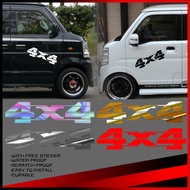4x4 Multicab Car door sticker decals, cut-out durable &amp; high quality