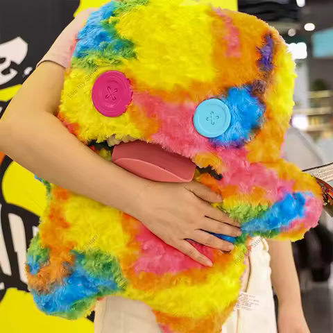 6 Styles Big Size Original Fuggler Funny Ugly Monster Plush Pillow Rabid Rabbit Old Tooth Gaptooth M