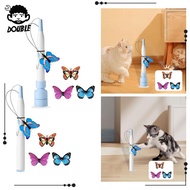 [Tisity] Interactives Cat Teaser Toy Entertainment with Flutter Butterfly Electric Butterfly Toy Cat