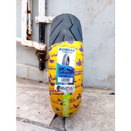 Primaax Tubeless Matic Tire Sk03 110/80-14 Carnage Motorcycle Tire Ring 14 Tubeless Tire 110/80-14 P