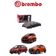 MYVI LAGI BEST AXIA BEZZA FRONT BRAKE PAD BREMBO