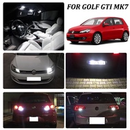 White For VW GOLF 7 MK7 GTD GTI R led interior light kit + W16W T15 BAY9S H21W LED Reverse bulb + Li