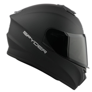 Spyder Full-Face Helmet with Dual Visor Shift 3 PD Series 0 -(FREE Clear Visor)