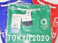 【日本製】🔵2020東京奧運 短袖T恤🔵M號 L號 東奧 周邊 上衣 運動 慢跑 日系 紅色 綠色 藍色 男生 女生