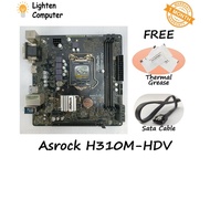 【USED】 ASROCK H310M-HDV Motherboard | H310 | LGA 1151 | 8th 9th Gen Intel | mATX Micro ATX