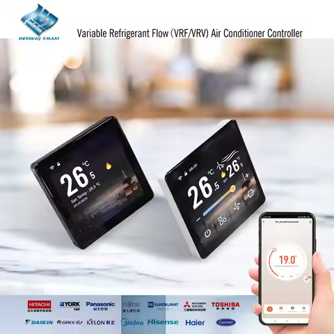 ZIGBEE VRV/VRF Thermostat FUJITSU Hisense Mitsubishi Midea GREE Haier Rapid Regulating Cooling Heati
