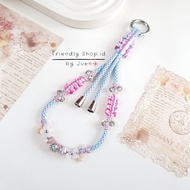 HP Allegra Paracord Phone Strap | TALI Adjustablehp | Bag Charm by Friendly Shop.id