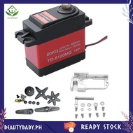 [beautybaby.ph] 20KG Digital Servo Large Torque+20KG Servo Parabolic Switch Device Aerial Vehicle Th