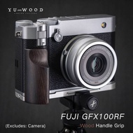 Wood Camera Grip For Fujifilm GFX100RF Fuji gfx100rf Camera with Aluminum Alloy Baseplate