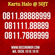 Nomor Cantik Simpati Halo 0811 7888999