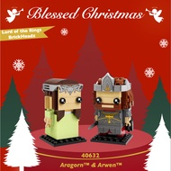 Brand New Lego Brickheadz 40632 Aragorn & Arwen