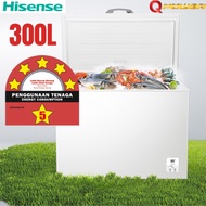 SEDA@NUR Hisense Chest Freezer (300L) 5-Star Enegry Saving With Electronic Temperature Control Chest