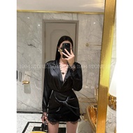 Silk satin lace Set – Seductive & Luxurious - 1994 STORE