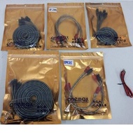 READY STOCK  ( RCA CABLE ) 0.5M 1.0M 1.2M 2.0M 4.5M 5.0M | AMPLIFIER RCA CABLE  WIRING