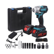 PM 3-IN-1 Brushless Impact Wrench Kit W/ 2PCS Battery 1/4"