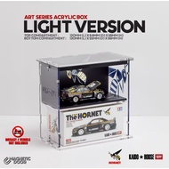 HORNET KHMG KOTAK ACRYLIC Mini GT Acrylic Display Box for 1:64 Diecast Car Model Display( INNO6