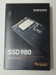 [全新未開盒] Samsung 三星 980 PCIe 3.0 NVMe M.2 SSD 1TB (MZ-V8V1T0BW) / not 980 Pro