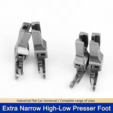 CL1/16NS CL1/32NS CR1/16NS CR1/32NS High Low Compensating Presser Foot Left Right Edge Guide Zipper