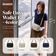 BRANDEN Safe Days Wallet Bag | Lightweight Crossbody Bag | 4 Colors