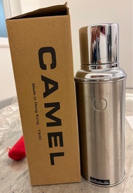 Camel 駱駝牌 銀色 不銹鋼保溫瓶