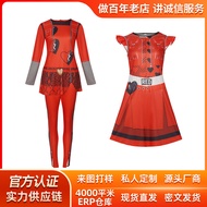Halloween Descendants Red Dress Cosplay Costume
