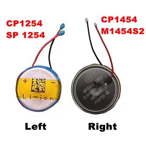 CP1254 70mAh CP1454 105mAh 3.7V Rechargeable Battery For B&O Bang & Olufsen BeoPlay E8 1.0 Left Righ