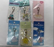 Sanrio Little Twin stars / Cinnamoroll  肉桂狗 / pompompurin 布甸狗 / Hangyodon 水怪 / Pochacco PC 狗 / Sirot