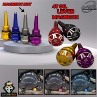 LCV8 Y15ZR Y16 RSX R STONEPRO MAGNETIC ENGINE OIL LEVEL 4T OIL CAP OIL NUT MT15 R15 RS150 VF3I EX5 L