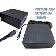 ASUS 20V 5A USB C 100W ROG Zephyrus G14 GA401 GA401Q Laptop Charger Adapter