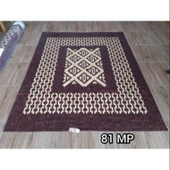 Malaysian wooden mat carpet type 81 90x180 cm